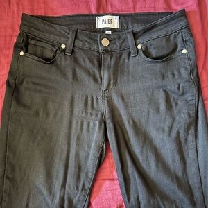 PAIGE Black Skinny Jeans